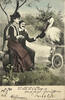 Deutschland Ansichtskarte Paar Storch 1903 Storch im Wagen gute Erhaltung 6.93 US$  +  shipping