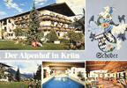 Deutschland Ansichtskarte Kr&uuml;n 1980 Hotel-Pension Alpenhof gute Erhaltung 9.24 US$  +  shipping