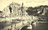 Belgien Ansichtskarte Dinant Belgien 1915 Br&uuml;cke und Citadelle vergilbt 9.24 US$  +  shipping