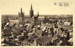 Belgien Ansichtskarte Belgien Br&uuml;ssel um 1900 Panorama besto&szlig;ene R&auml;nder 9.24 US$  +  shipping