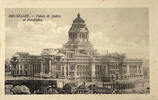 Belgien Ansichtskarte Belgien Br&uuml;ssel 1915 Justizpalast vergilbt, besto&szlig;... 9.24 US$  +  shipping