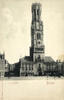 Belgien Ansichtskarte Belgien Bruges um 1900 Le Beffroi vergilbt 9.24 US$  +  shipping