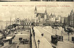 Belgien Ansichtskarte Belgien Antwerpen um 1900 La Place du steen vergilbt 11.55 US$  +  shipping