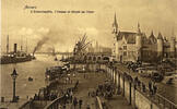 Belgien Ansichtskarte Anvers um 1900 L'Embarcad&egrave;re, l'Escaut et Mus&eacute;e du... 9.24 US$  +  shipping