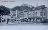 Deutschland Ansichtskarte Kulmbach Marktplatz AK Kulmbach -
