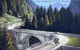 Schweiz Ansichtskarte Viamala Schweiz Ansichtskarte Viamala Schweiz Splügenstrasse 3. Brücke -