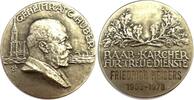 1978 Medaille Geheimrat Carl Huber Raab-Karcher für treue Dienste Friedrich Keisers 1953-1978 -