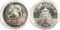China 10 Yuan Panda in Kapsel -