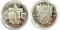 Deutschland Medaille 750 Jahre Berlin - Königin Elisabeth II + Bundespräsident Richard von Weizsäcker -