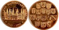 Deutschland Medaille 850 Jahre Hansestadt Lübeck -