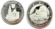 Deutschland Medaille Weihnachten 2004 St. Gertrudis-Propsteikirche Wattenscheid / Rückseite Krippe -