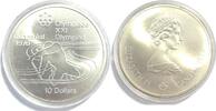 Kanada 10 Dollar 21. Olympische Spiele - Montreal 1976 - Kanufahren Einer-Canadier - in Kapsel -