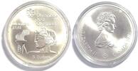 Kanada 5 Dollar 21. Olympische Spiele - Montreal 1976 - Fackelträger - in Kapsel -