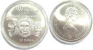 Kanada 10 Dollar 21. Olympische Spiele - Montreal 1976 - Zeuskopf - in Kapsel -