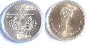 Kanada 5 Dollar 21. Olympische Spiele - Montreal 1976 - Olympische Ringe - in Kapsel -