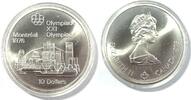Kanada 10 Dollar 21. Olympische Spiele - Montreal 1976 - Skyline -