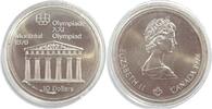Kanada 10 Dollar 21. Olympische Spiele - Montreal 1976 - Zeustempel -