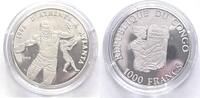 Kongo 1000 Francs 1995 26. Olympische Spiele - Atlanta 1996 - Diskuswerf... 772.50 元  ＋  运费
