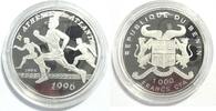 Benin 1000 Francs 1995 26. Olympische Spiele - Atlanta 1996 - Marathon PP 114.32 US$  +  shipping
