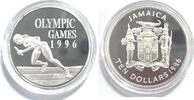 Jamaika 10 Dollar 1996 26. Olympische Sommerspiele - Atlanta 1996 - Staf... 138.57 US$  +  shipping