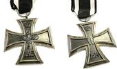 Deutschland Kaiserreich Orden 1914 Eisernes Kreuz Eisernes Kreuz 2. Klasse mit Bandring und Band für Kämpfer -