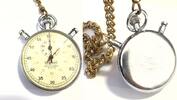 Hanhart Stoppuhr Alte seltene Hanhart Stoppuhr Handaufzug Lever 13 Jewels ca. 1940 er Jahre -
