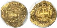 Espagne Escudo ND (1516-1556) Seville - PCGS MS 63 - Top Pop!
