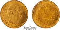 France 10 francs France - 10 francs en or 1859 A Paris - PCGS MS 66+ -