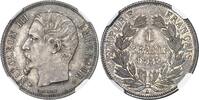 France Franc Franc en argent - 1855 A Paris - NGC MS 64 - Top pop! -