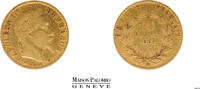 France 10 FRANCS FRANCE - NAPOLEON III - 10 FRANCS 1864BB STRASBOURG -