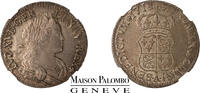 France Ecu Ecu France-Navarre 1718 A Paris - NGC MS 64 -