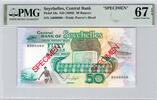 Billet Seychelles - Banque Centrale -