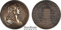 France Medaille 1777 Suisse &ndash; Alliance franco-suisse &ndash; Soleure unz 686.23 US$  +  28.83 US$ shipping