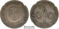 France 2 Francs Medaille sur module de 2 Francs 1814 Paris - NGC MS 63 -