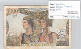 Billet France - Banque de France -