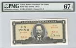 Billet 1 Peso 1 Peso 1978-85BA16 / 949415PMG 67 SUPERB GEM UNC EPQ -