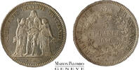 France 5 francs IIIème République (1871-1940) 5 francs Hercule - -