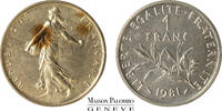 France 1 Franc France Piefort du 1 Franc 1981 en argent -