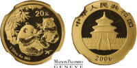 Chine Chine 20 yuan 2006 - NGC MS 68 -