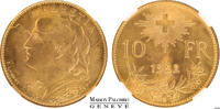  Suisse - Confédération Suisse (1848 à nos jours) - 10 Francs - 1922 B Berne