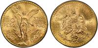 Mexique 50 Pesos or 1947 - GEM - PCGS MS 68