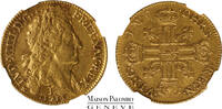 France Double louis d'or France - Double louis d'or au soleil 1713 L Bayonne - NGC AU 55 -