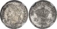 France 20 centimes 20 centimes argent - 1867 BB Strasbourg - FDC+ - NGC MS 66 -
