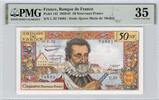 France 50 Nouveaux Francs 50 Nouveaux Francs 1960 - PMG Choice VF 35 -