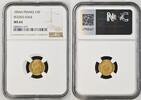 France 5 Francs 5 Francs or 1854 A Paris - Petit module - Tranche cannelée - NGC MS 63 -
