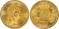 France 40 francs 40 francs or 1830 A Paris - Tranche en creux - PCGS MS 62 -