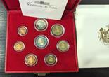 MONACO PROOF SET EURO 2001 PROOF SET WITH BOXE AND COA