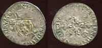 France Douzain aux croissants Henri II, 1547-1559 - La Rochelle -