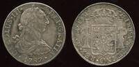 Mexico 8 Reales 1787 Mo FM Charles III. 1759-1788 vz 461.87 US$  +  86.60 US$ shipping