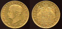 Italy - Kingdom 40 Lire 1814 M Kingdom of Napoleon (1805-1814) XF